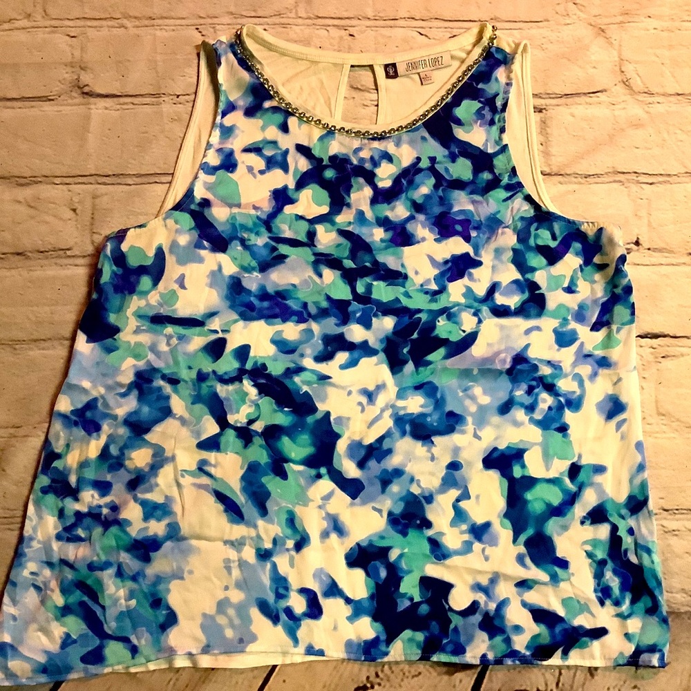 JENNIFER LOPEZ TANK TOP. SIZE LARGE.